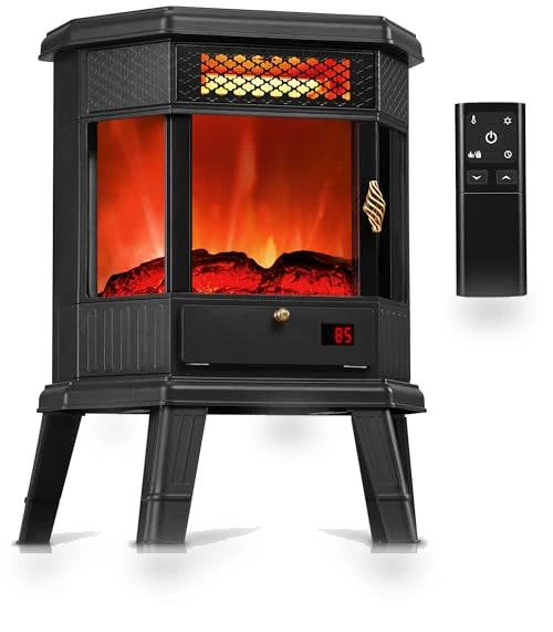 Freestanding Fireplace Stove — Portable Heating Solutions, RealSmart