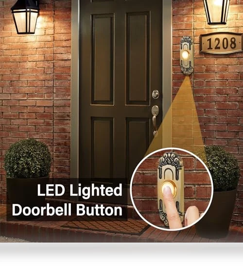 Heavy Duty Doorbell Button — Push Buttons, RANERVZ