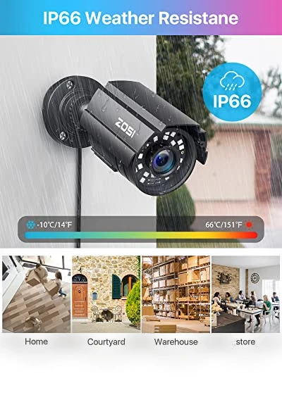 Home Security Camera System — Outdoor Security Cameras, ZOSI