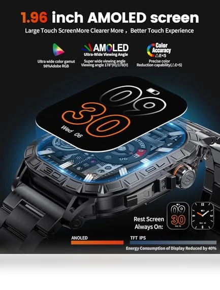 Military Smart Watch for Men — Smartwatches, LIGE