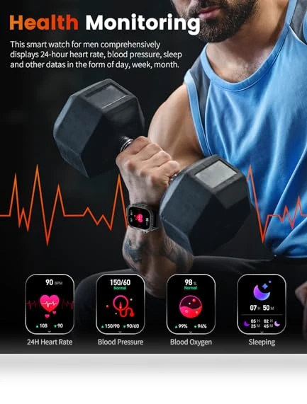 Military Smart Watch for Men — Smartwatches, LIGE