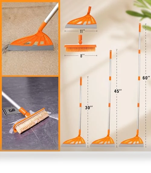 Multifunctional Replaceable Silicone Broom — Sweeping Tools, BURFERLY