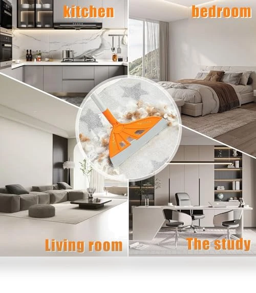 Multifunctional Replaceable Silicone Broom — Sweeping Tools, BURFERLY