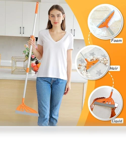 Multifunctional Replaceable Silicone Broom — Sweeping Tools, BURFERLY