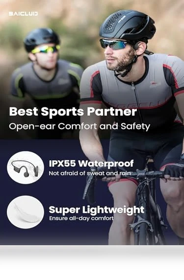 Open-Ear Wireless Bluetooth Workout Headphones — In-Ear Headphones, SHENZHEN LIANGTOU TECHNOLOGY COPORATION LIMITED