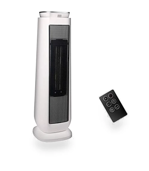 Oscillating Ceramic Tower Space Heater — Portable Heating Solutions, PELONIS