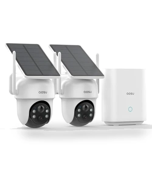 Outdoor Wireless Security Camera System — Security Cameras, AOSU