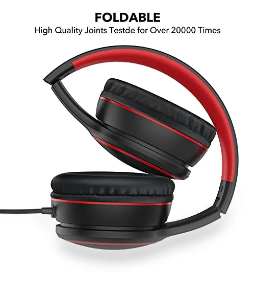 Over-Ear Headphones with Microphone — In-Ear Headphones, RORSOU
