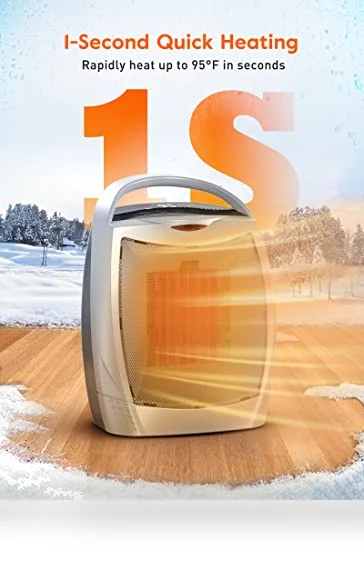 Portable Space Heater with Thermostat — Portable Heating Solutions, GiveBest