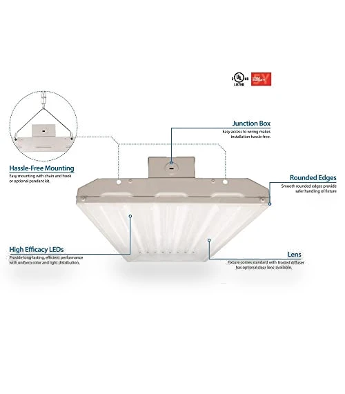 Premium LED High Bay Light — Bay Lighting, WareLight