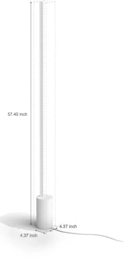 Smart Floor Lamp — LED, Philips Hue