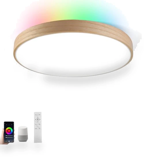 Smart LED Ceiling Light — Close To Ceiling, HOREVO