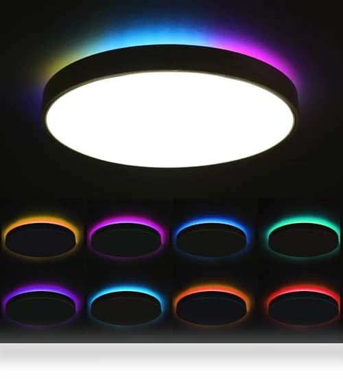 Smart LED Ceiling Light — Close To Ceiling, HOREVO