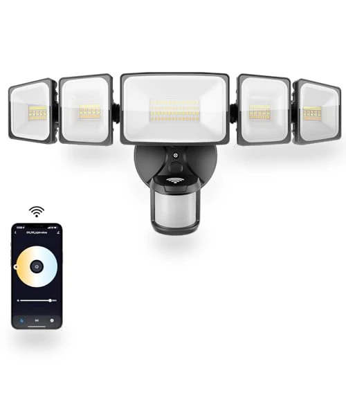 Smart LED Security Lights Motion Sensor Outdoor — Outdoor Security & Flood Lighting, Onforu