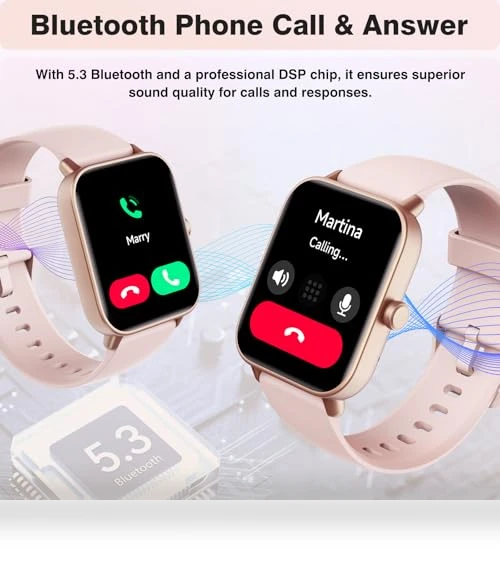 Smart Watch for Women with Alexa, Fitness Tracking, and Waterproof Design — Smartwatches, aeac