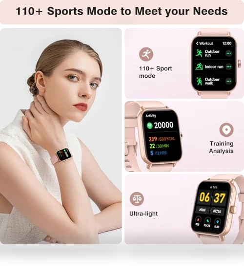 Smart Watch for Women with Alexa, Fitness Tracking, and Waterproof Design — Smartwatches, aeac