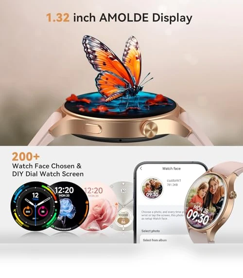 Smart Watch for Women with AMOLED Screen — Smartwatches, aeac