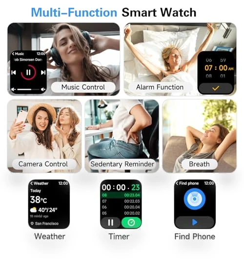 Smart Watch with Alexa Built-in — Smartwatches, Faweio
