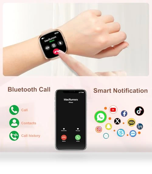 Smart Watch with Flashlight — Smartwatches, Tiwain