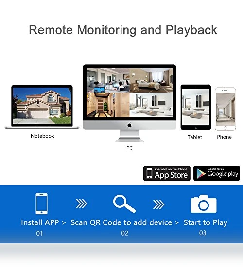 Wireless Security Camera System — Smart Home Security, Firstrend