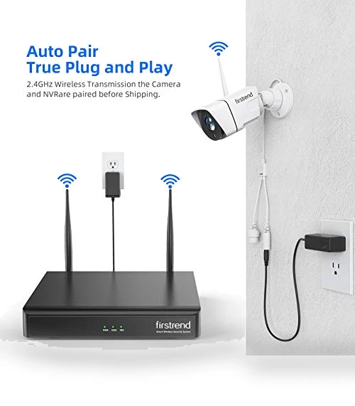 Wireless Security Camera System — Smart Home Security, Firstrend