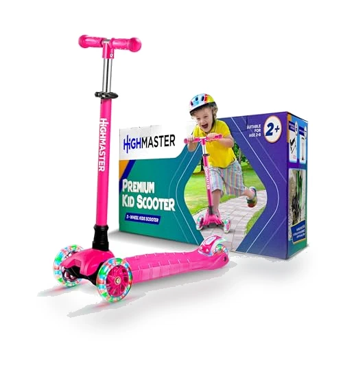 3 Wheel Kick Scooter for Children and Toddlers — Electric Vehicles, HighMaster