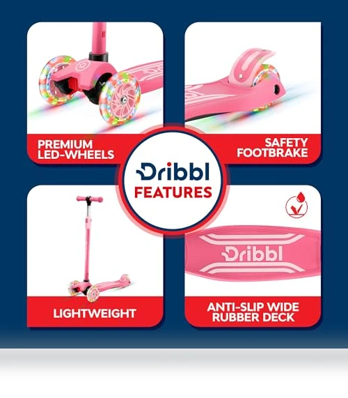 3-Wheel Kids Scooter — Electric Vehicles, Dribbl