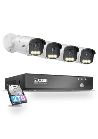 4K PoE Security Camera System — Security Cameras, ZOSI
