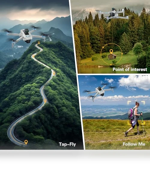 4K UHD Camera Drone with GPS — Drones, CANKETEC