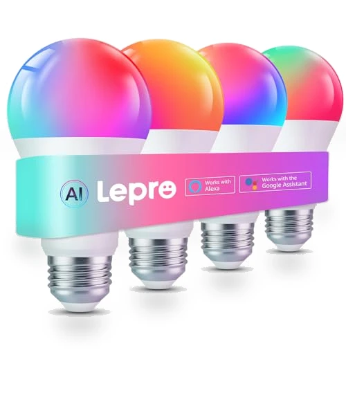 AI Smart Light Bulbs — LED, Lepro