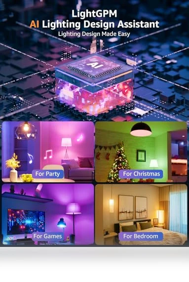 AI Smart Light Bulbs — LED, Lepro
