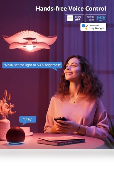 AI Smart Light Bulbs — LED, Lepro