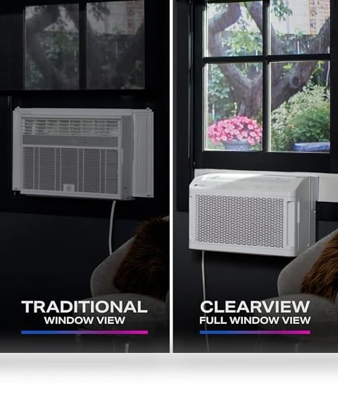 Clearview Window Air Conditioner Unit U-Shaped Adjustable Depth — Ceiling Fans, GE Profile