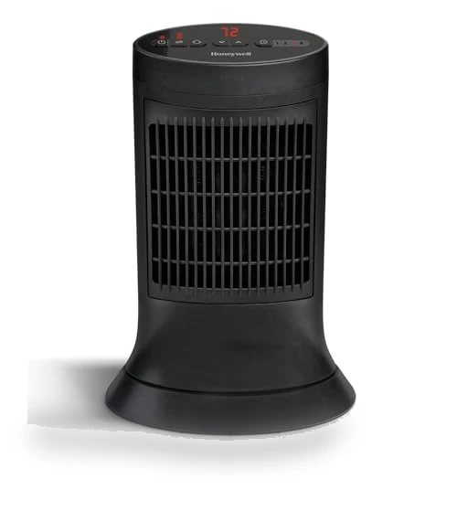 Compact Ceramic Tower Heater — Portable Heating Solutions, Honeywell