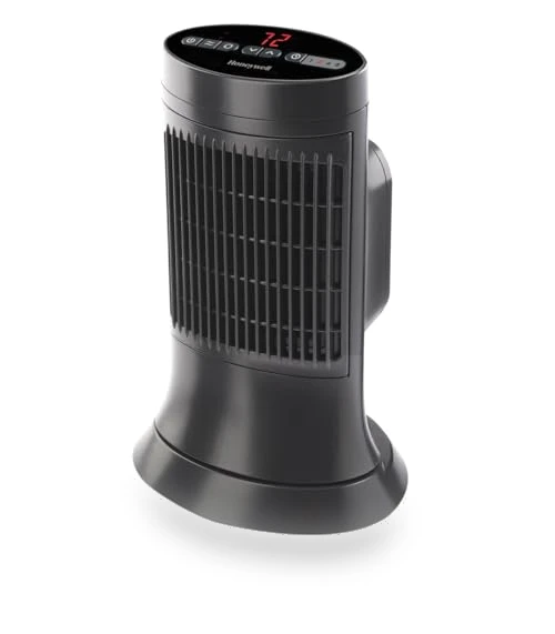 Compact Ceramic Tower Heater — Portable Heating Solutions, Honeywell