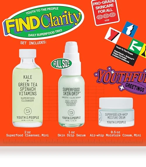 Daily Superfood Trio Set — Skincare Bundles, Youth To The People