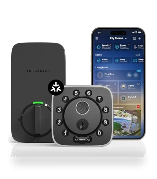 Fingerprint Matter Smart Lock — Deadbolts, ULTRALOQ