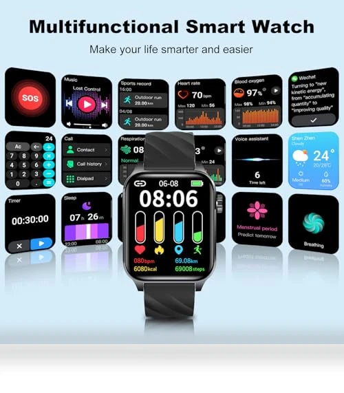 Fitness Tracker Smart Watch — Smartwatches