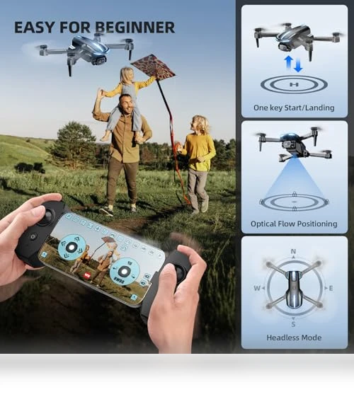 Foldable Mini Drone with HD Camera — Drones, Pallton