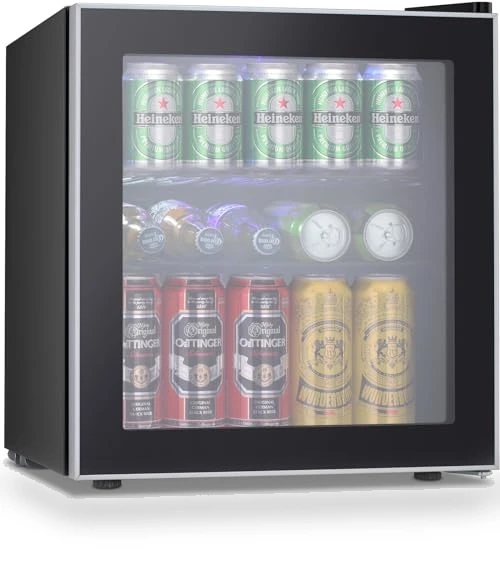 Mini Fridge Cooler - 60 Can Beverage Refrigerator — Mini Fridges, Antarctic Star