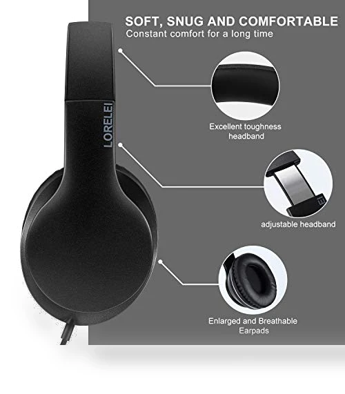 Over-Ear Headphones with Microphone — Over-Ear Headphones, LORELEI
