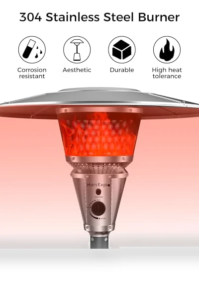 Patio Heater for Outdoor Use — Patio Heaters, Mars Explo