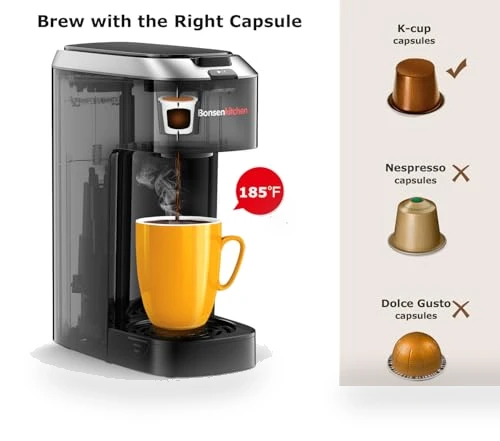 Single Serve Coffee Maker — Single-Cup Coffee Makers, Bonsenkitchen