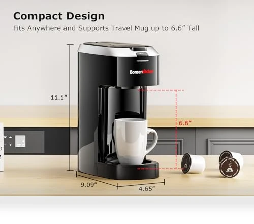 Single Serve Coffee Maker — Single-Cup Coffee Makers, Bonsenkitchen