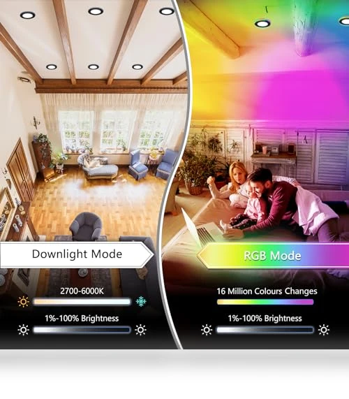 Smart Recessed Lighting — LED, CycevSun
