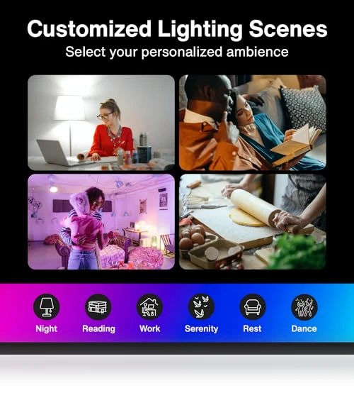 Smart RGB Recessed Lights with Smart Wall Switch — LED, Colorado Lighting