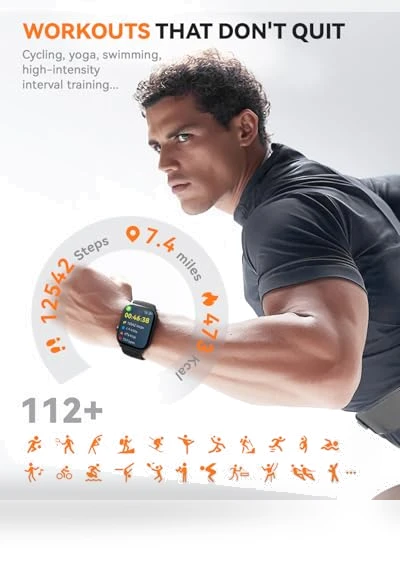 Smart Watch with Heart Rate Monitor — Smartwatches, Paybay