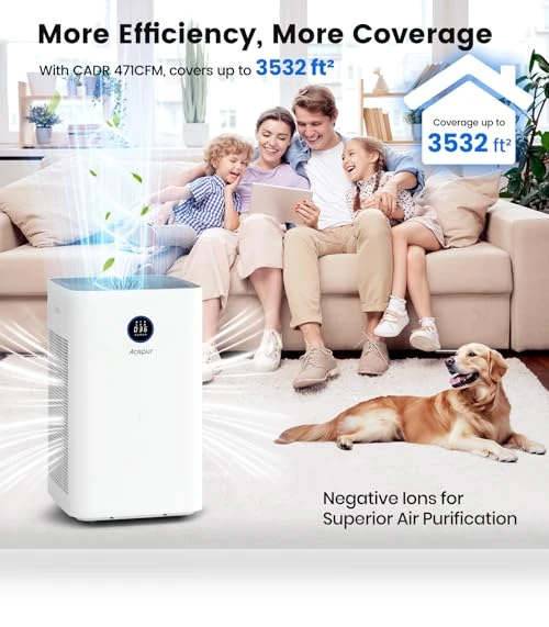 Smart WiFi HEPA Air Purifier — HEPA Air Purifiers, Acepur