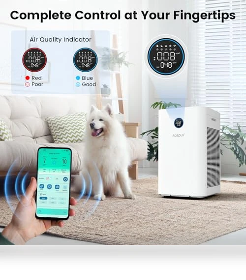 Smart WiFi HEPA Air Purifier — HEPA Air Purifiers, Acepur