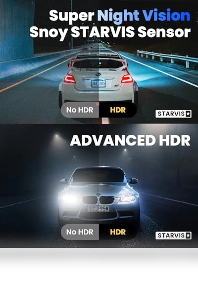 Touch Screen 4k Car Camera with STARVIS Sensor — Rearview Safety Systems, COOLCRAZY
